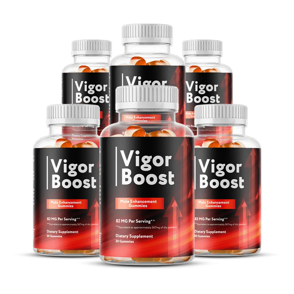 Vigor Boost Gummies 6 Bottle Pack